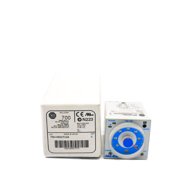 ALLEN BRADLEY 700-HR52TU24 SER. C 24-48VAC 5A 0.05S-300H (WH) NSMP