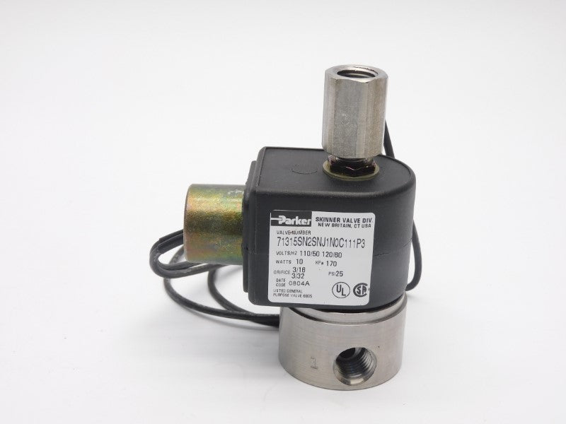 PARKER 71315SN2SNJ1N0C111P3 110/120V 25PSI 3/16" NSMP
