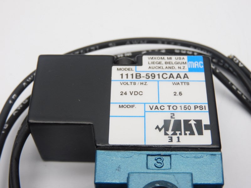 MAC 111B-591CAAA 24VDC 150PSI NSMP