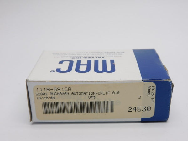MAC 111B-591CAAA 24VDC 150PSI NSMP