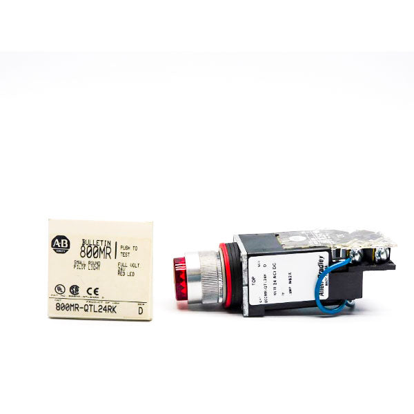 ALLEN BRADLEY 800MR-QTL24RK SER. D 24V (WH) NSMP