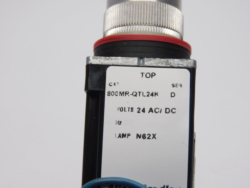 ALLEN BRADLEY 800MR-QTL24RK SER. D 24V (WH) NSMP