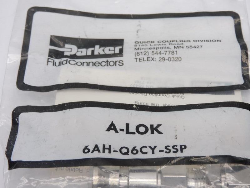 PARKER 6AH-Q6CY-SSP NSMP