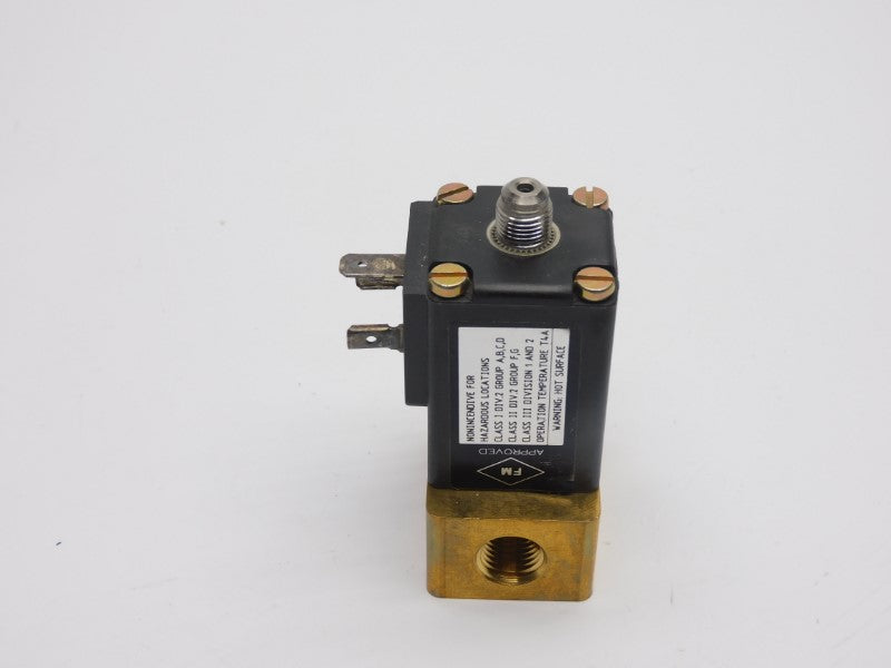 BURKERT 0311C-5/64-FPMBR 450767R 110/120V 140PSI 1/4" NSNP