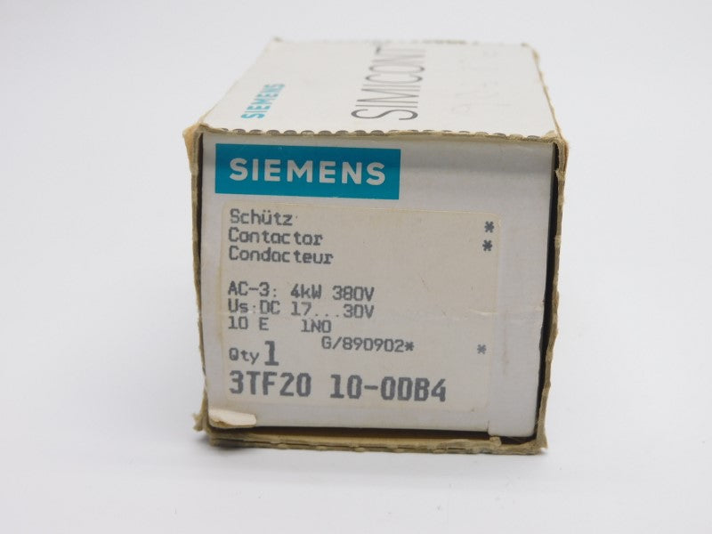 SIEMENS 3TF2010-0DB4 17-30VDC 16A NSMP