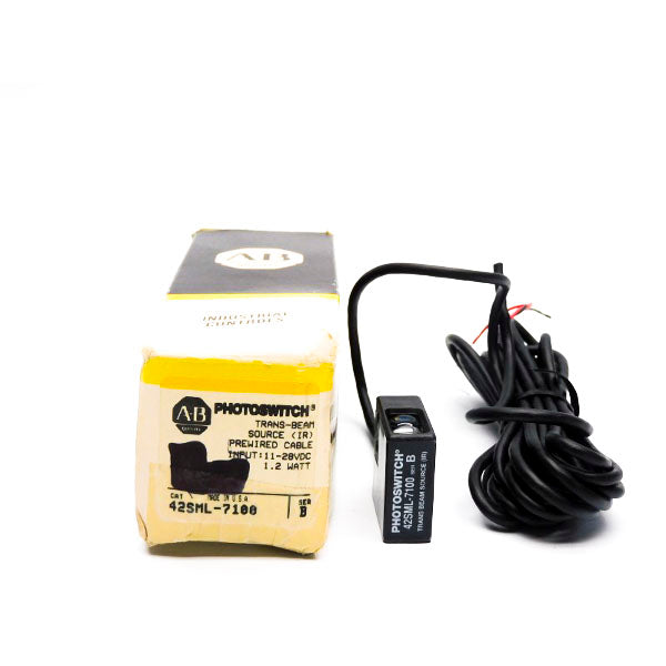 ALLEN BRADLEY 42SML-7100 SER. B 11-28VDC (BK/YL) NSMP