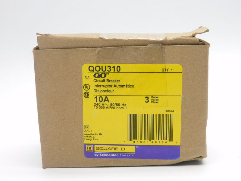 SQUARE D QOU310 240V 10A NSMP