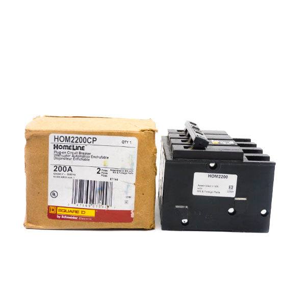 SQUARE D HOM2200CP 120/240V 200A (AS PICTURED) NSMP