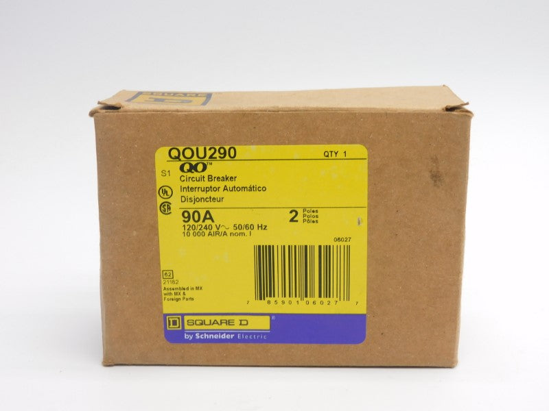 SQUARE D QOU90 120/240V 90A NSMP
