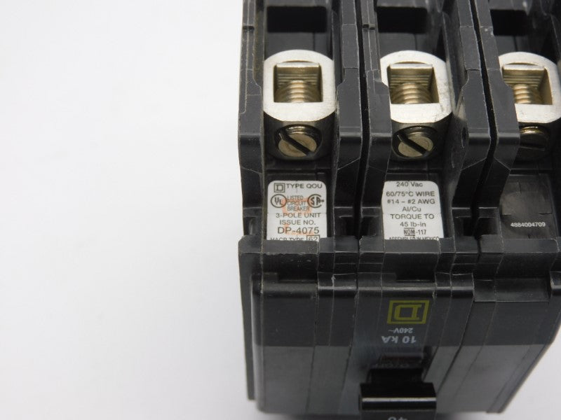 SQUARE D QOU340 240V 40A NSMP