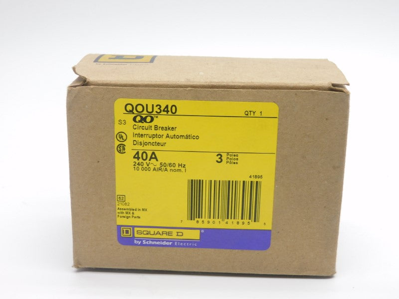 SQUARE D QOU340 240V 40A NSMP