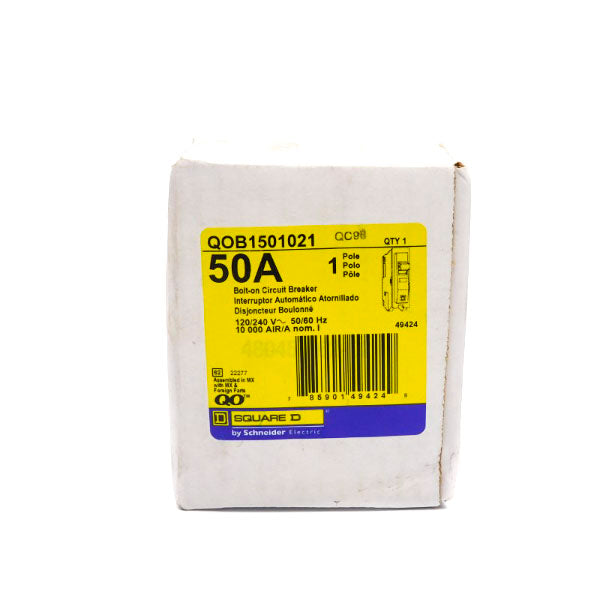 SQUARE D QOB1501021 120/240V 50A NSFS