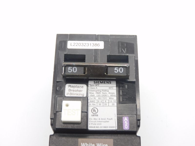 SIEMENS QF250AP 120/240V 50A NSNP