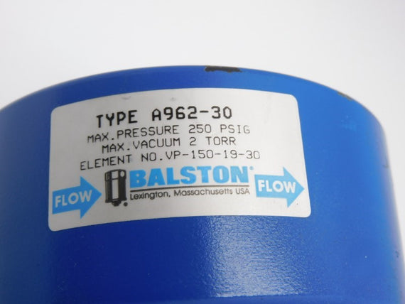 BALSTON A962-30 250PSI NSNP