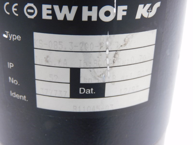 EWHOF KS-085.3-200-R0.7-KK 811045-03 6.0A NSNP