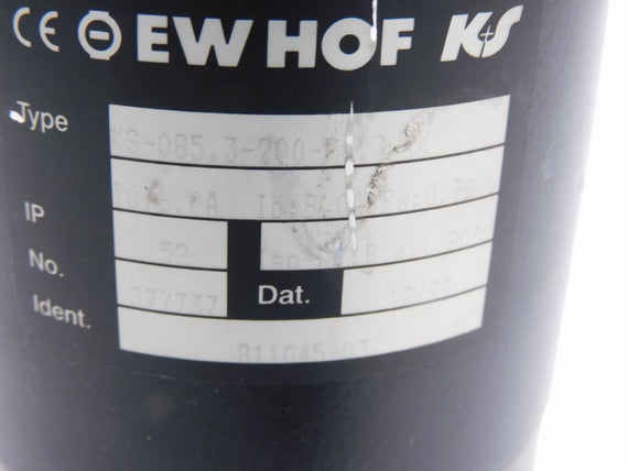 EWHOF KS-085.3-200-R0.7-KK 811045-03 6.0A NSNP
