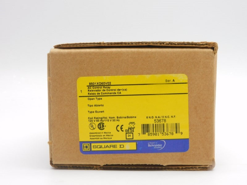 SQUARE D 8501XO60V02 SER. A 110/120V 20A NSMP
