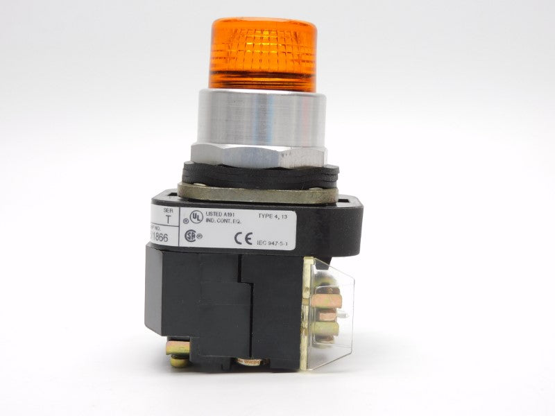 ALLEN BRADLEY 800T-PB16A SER. T 120V NSNP