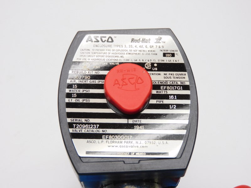 ASCO EF8030G017 120V 15PSI 1/2" NSMP
