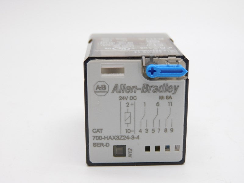 ALLEN BRADLEY 700-HAX3Z24-3-4 SER. D 24VDC 6A (WH) NSMP