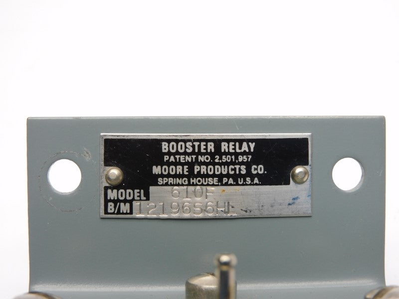 MOORE PRODUCTS 12196S6HL 610F UNMP