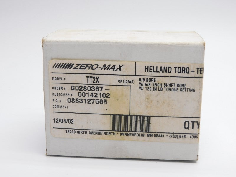 ZERO-MAX TT2X 5/8" NSMP