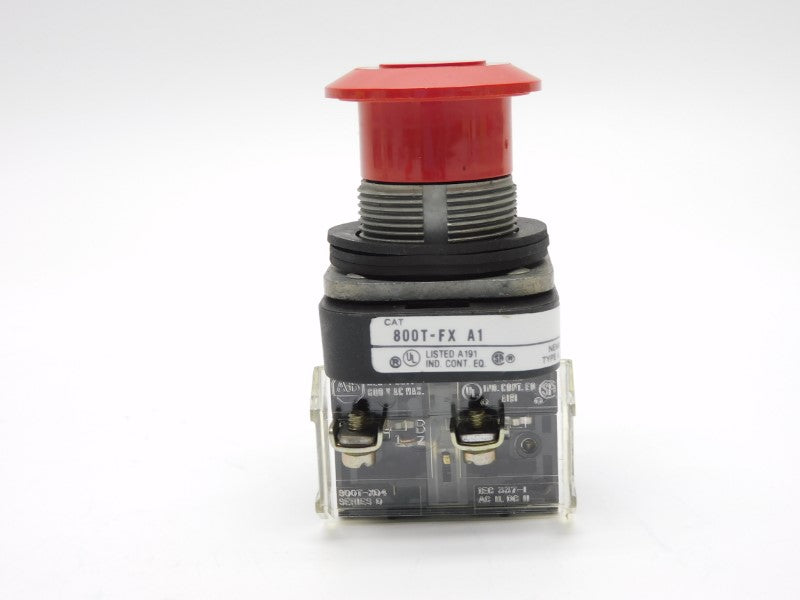 ALLEN BRADLEY 800T-FX6A1 SER. T (NO COLLAR) (BK/YL) NSMP