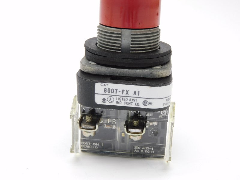 ALLEN BRADLEY 800T-FX6A1 SER. T (NO COLLAR) (BK/YL) NSMP