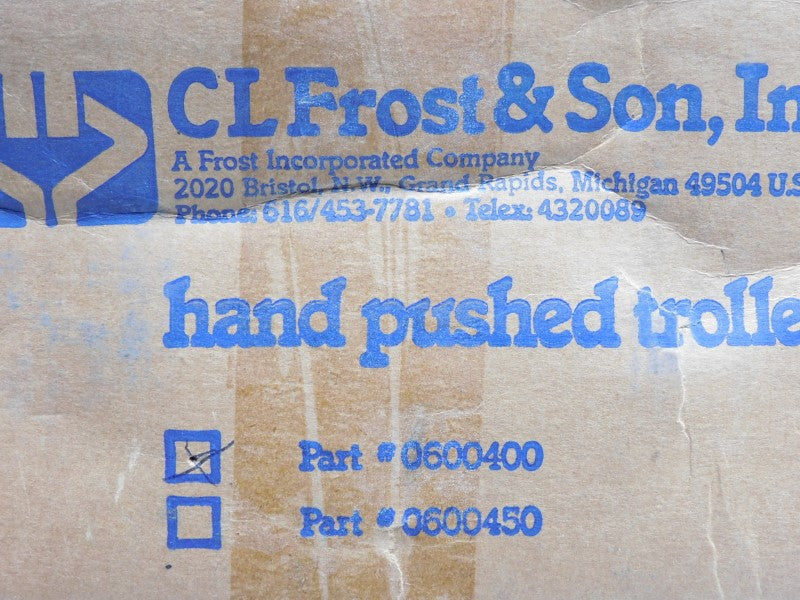 CLFROST&SON 0600400 NSMP