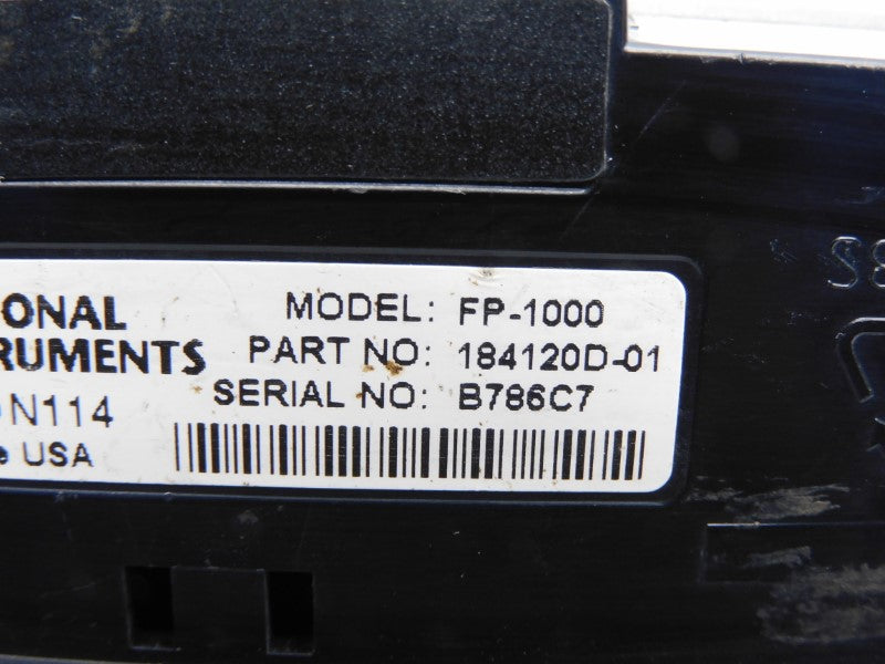 NATIONAL INSTRUMENTS FP-1000 184120D-01 UNMP