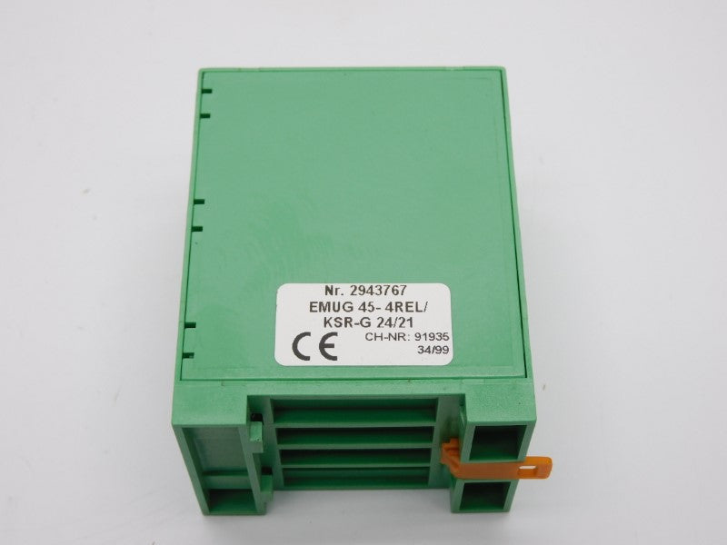 PHOENIX CONTACT EMUG45-4REL/KSR-G24/21 2943767 250VAC 6A (NO TERMINAL) NSNP