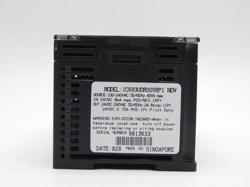 FANUC IC693UDR005RP1 100-240VAC 2A (NO DOOR) UNMP