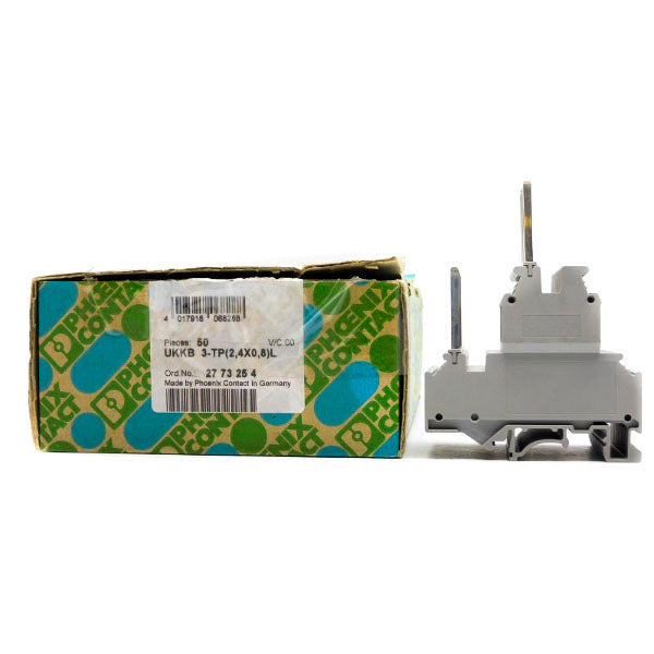PHOENIX CONTACT UKKB3-TP(2.4X0.8)L 2773254 300V 10A (PKG OF 50) NSMP