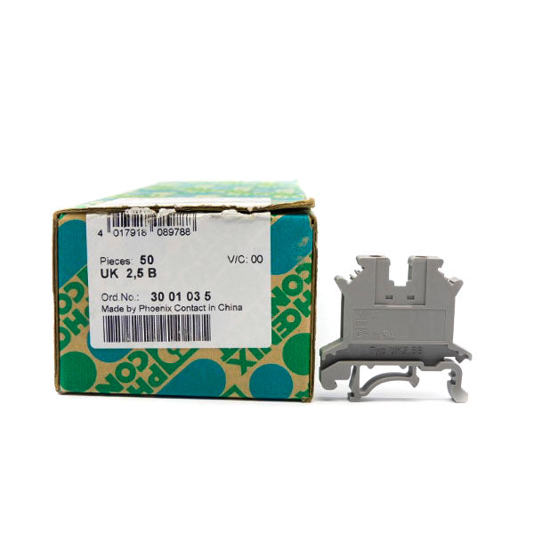 PHOENIX CONTACT UK2.5B 3001035 690V 25A (PKG OF 50) NSMP