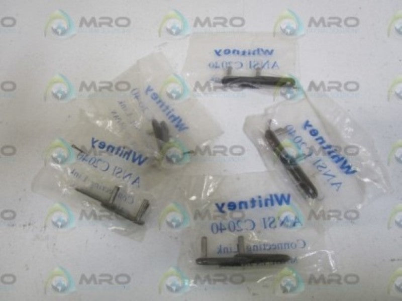 WHITNEY CONNECTING LINK ANSI C2040 (LOT OF 5)  NSMP