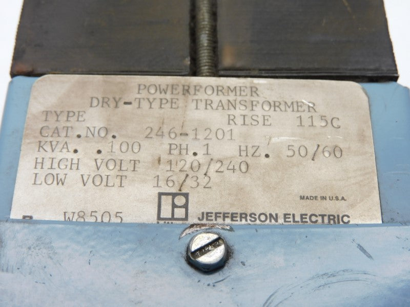 JEFFERSON ELECTRIC 246-1201 120/240V NSNP