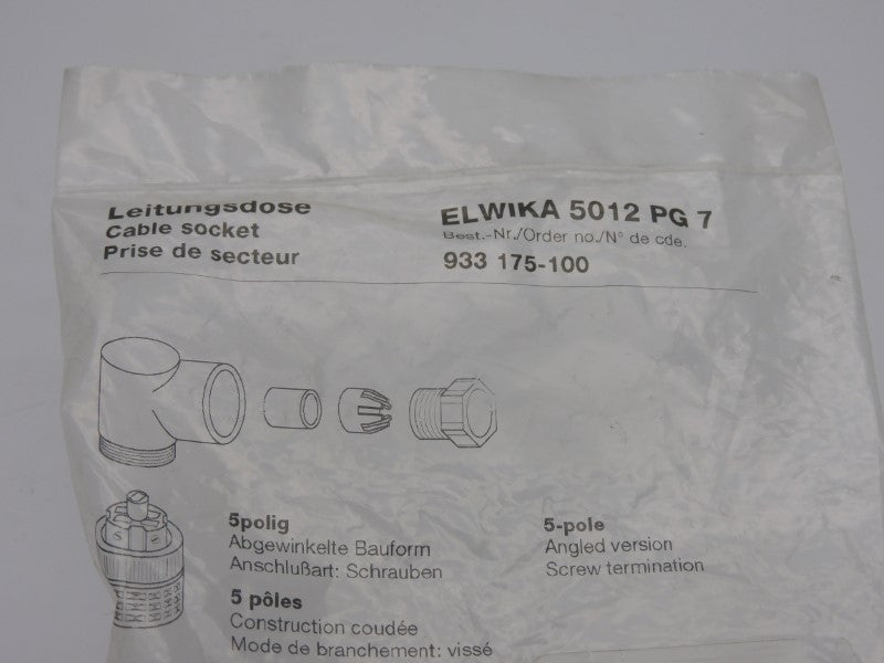 HIRSCHMANN ELWIKA5012PG7 933175-100 NSMP
