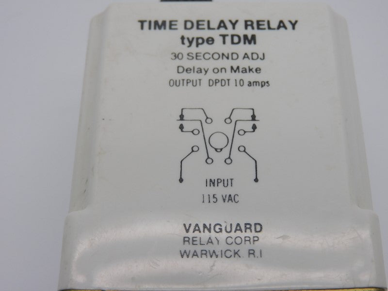 VANGUARD TDM 115VAC 10A 0-10 UNMP