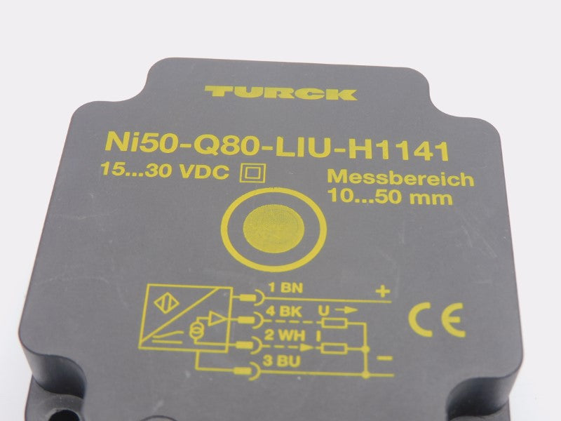 TURCK NI50-Q80-LIU-H1141 15-30VDC NSNP
