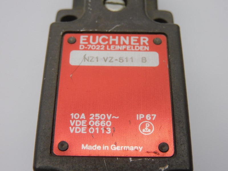EUCHNER NZ1VZ-511B 250V 10A (NO KEY) UNMP