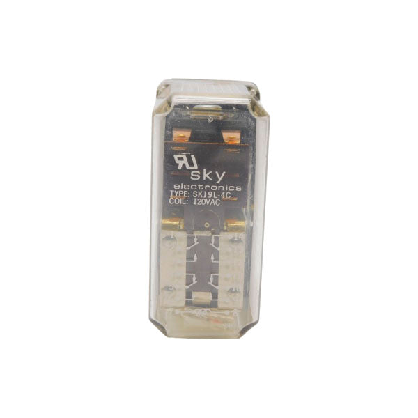 SKY ELECTRONICS SK19L-4C 120VAC 10A UNMP