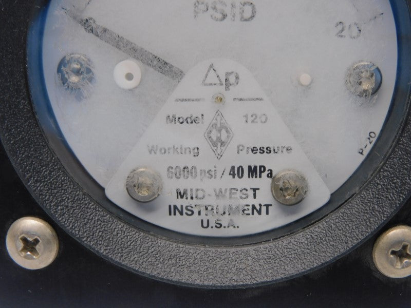 MID-WEST INSTRUMENT 120 6000PSI NSNP