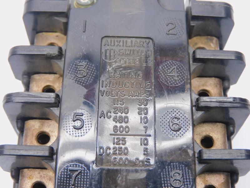 ITE L2 600V 30A (NO COVER) UNMP
