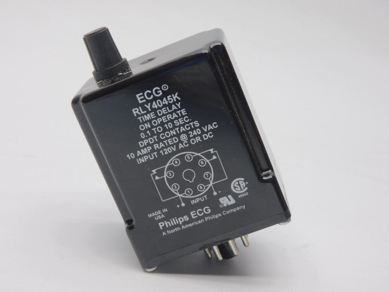 ECG RLY4045K 240VAC 10A 0.1-10S NSMP