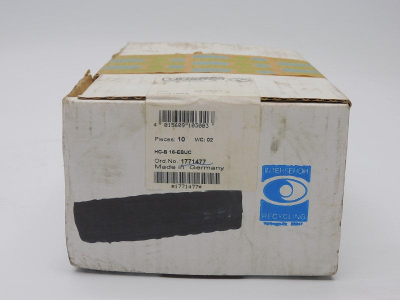 PHOENIX CONTACT HC-B16-EBUC 1771477 (PKG OF 10) NSFS