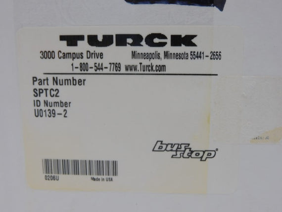 TURCK SPTC2 U0139-2 250V 8A NSMP