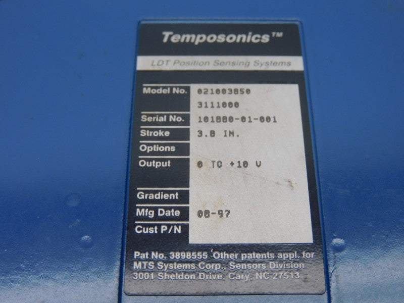 MTS TEMPOSONICS 021003850 3111000 0-+10V NSNP