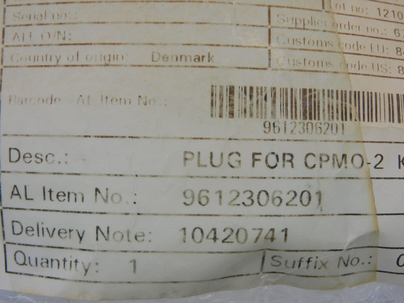 ALFA LAVAL 9612306201 NSNP