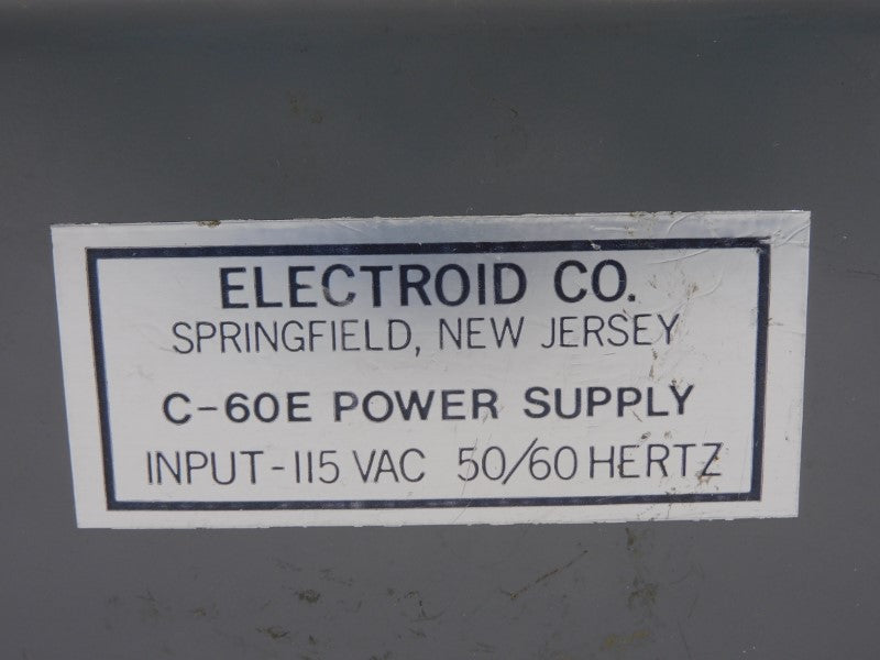 ELECTROID C-60E 115VAC UNMP