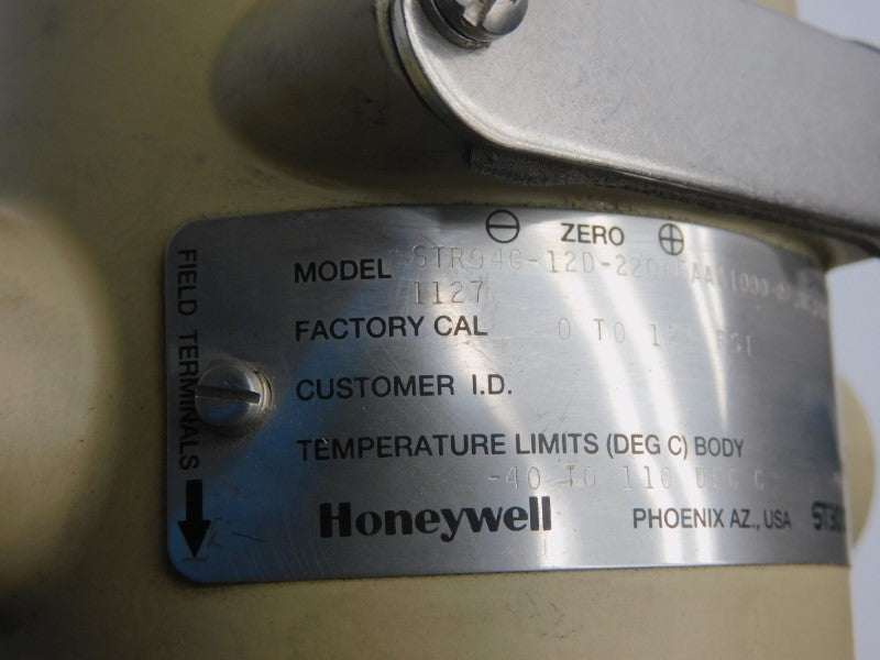HONEYWELL STR94G-12D-220AFAAA1000-0X.HC.F1D3-1127 0-125PSI NSNP